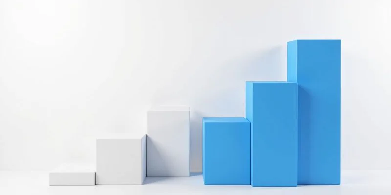 Three year website cost comparison chart showing savings with static websites versus traditional options