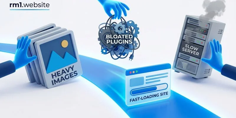 Common causes of slow website speed for Malaysian businesses and their impact on load time