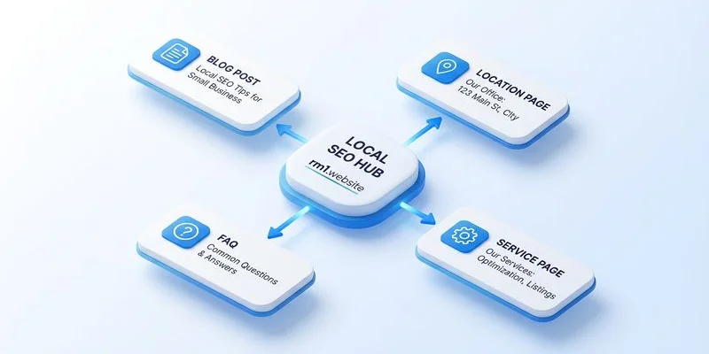 Content marketing strategy for local SEO showing types of local content for Malaysian businesses