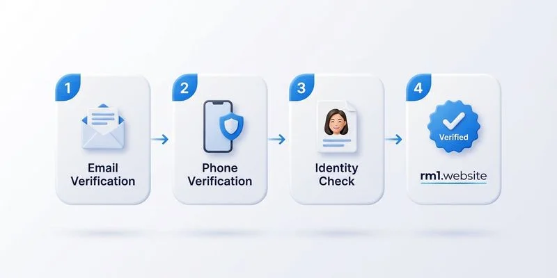 Step by step visual guide showing how to claim and verify Google Business Profile in Malaysia
